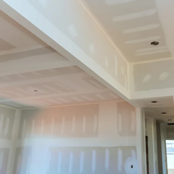 An image showing a smooth, professionally finished drywall in a Knoxville home.