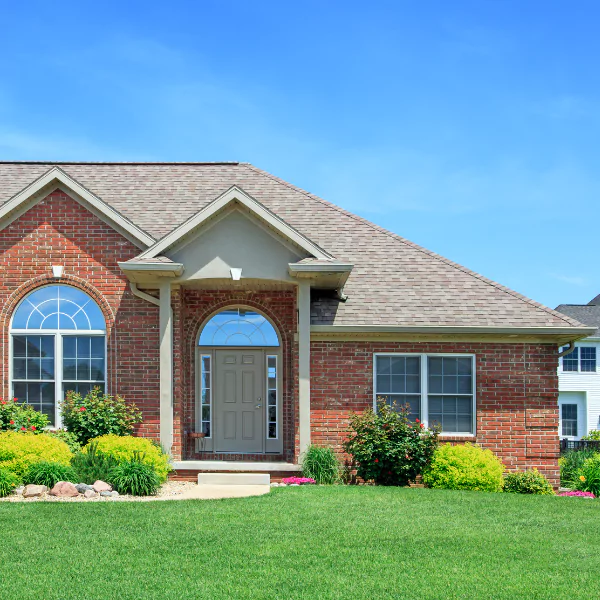 Image showing energy-efficient masonry features in a Knoxville house.